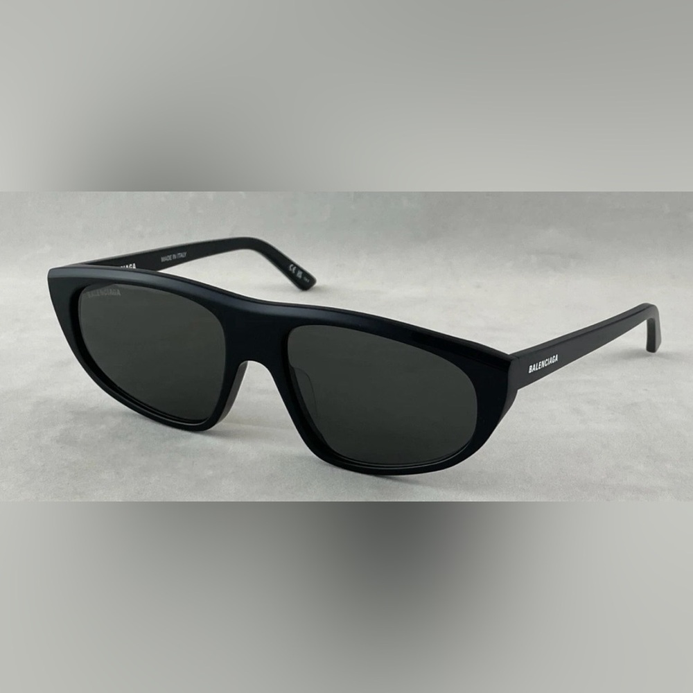 Balenciaga Black Cat-Eye Sunglasses